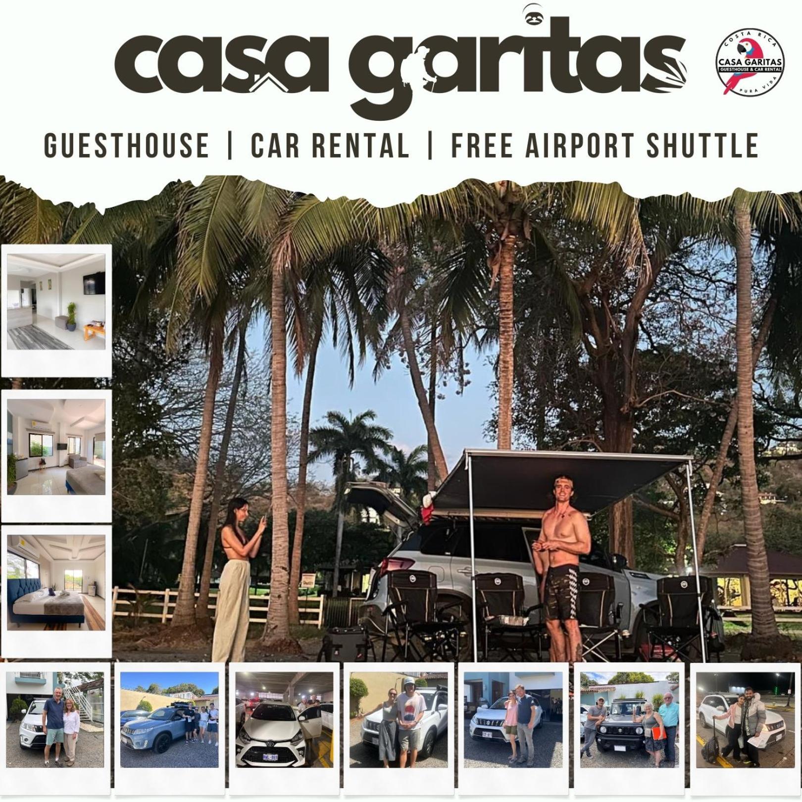 Casa Garitas Guesthouse & Car Rental - Free Sjo Airport Shuttle Río Segundo Exterior foto